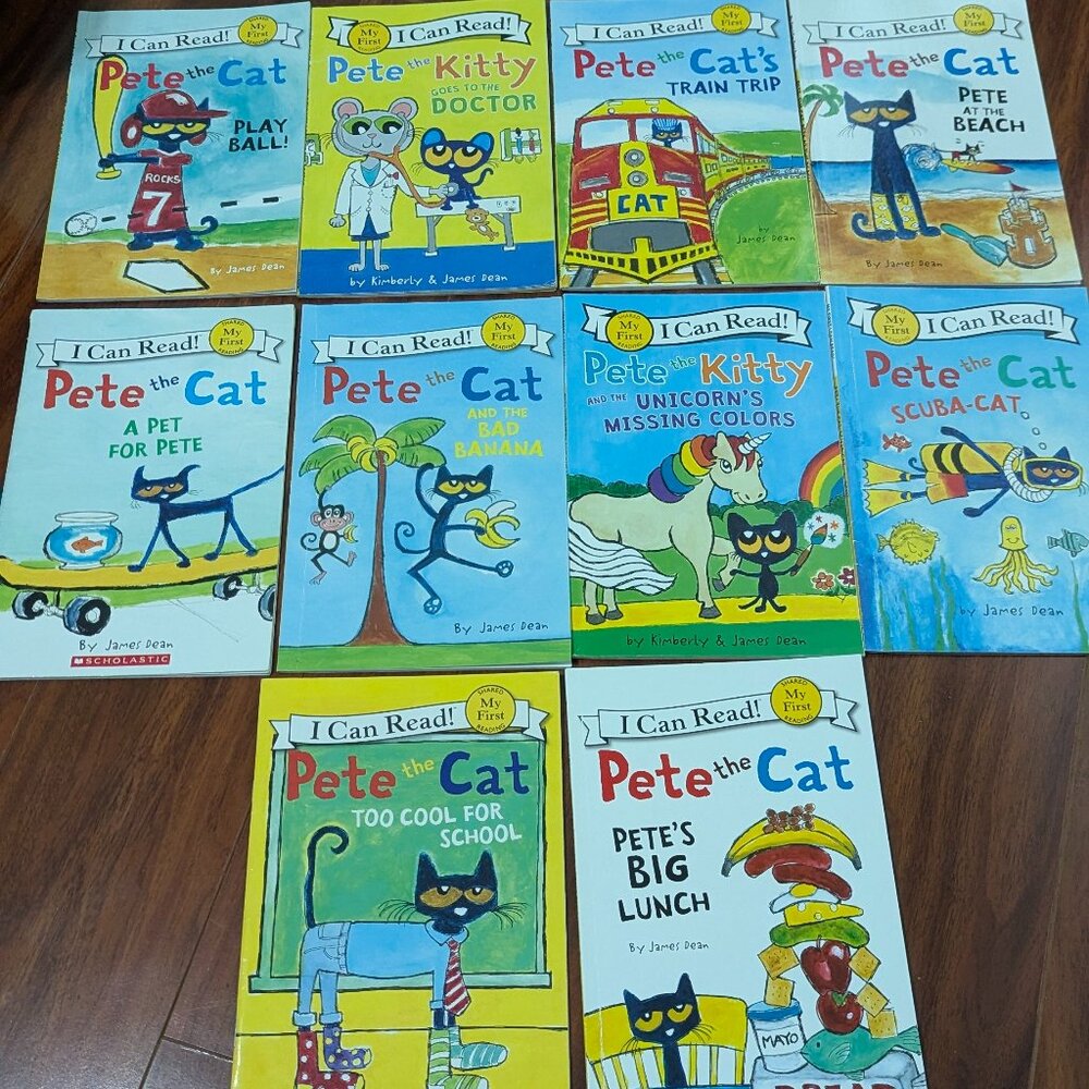 My first Pete The Cat( 10 books)